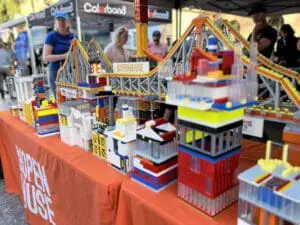 Lego Brisbane City skyline
