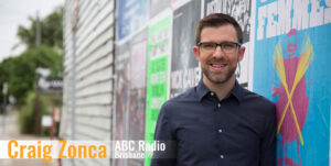 Photo of Craig Zonka, ABC Radio, Brisbane